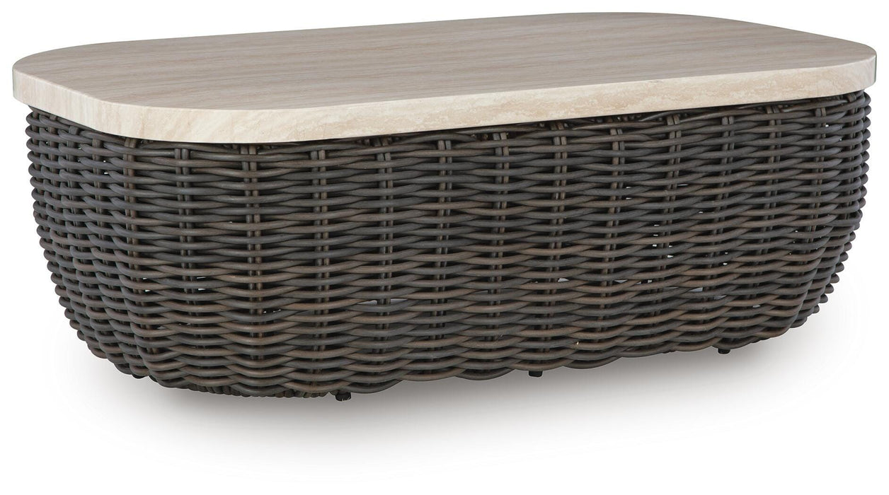 Kimora Outdoor Coffee Table - Home Furniture And More (Brentwood, MD)