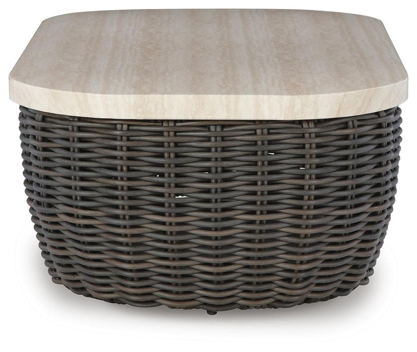 Kimora Outdoor Coffee Table - Home Furniture And More (Brentwood, MD)