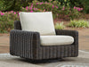 Kimora Outdoor Swivel Lounge Chair - Home Furniture And More (Brentwood, MD)