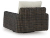 Kimora Outdoor Swivel Lounge Chair - Home Furniture And More (Brentwood, MD)