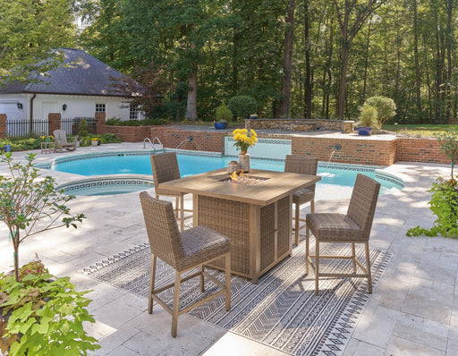 Walton Bridge Outdoor Bar Set - Home Furniture And More (Brentwood, MD)