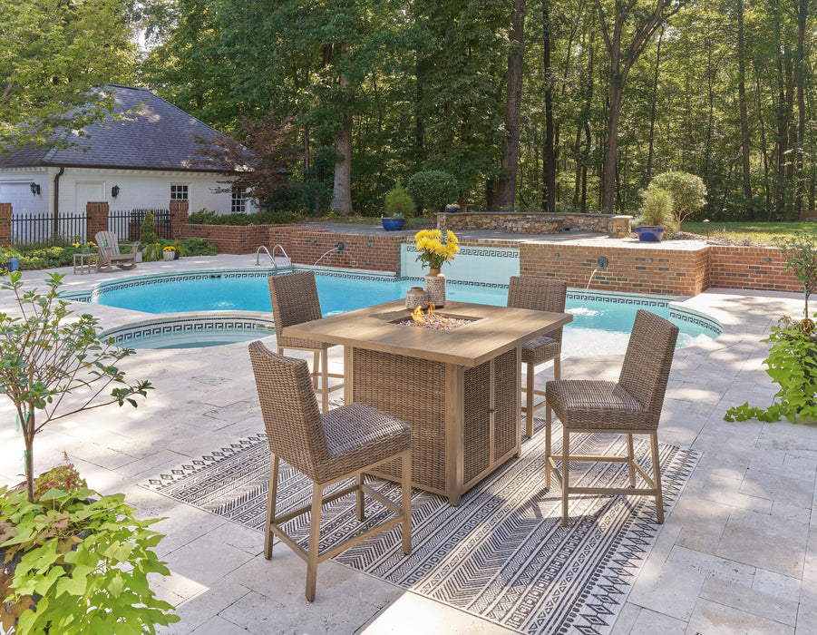 Walton Bridge Outdoor Bar Set - Home Furniture And More (Brentwood, MD)