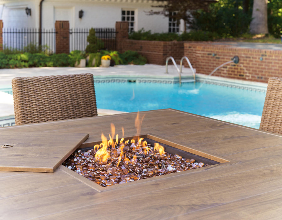 Walton Bridge Outdoor Bar Set - Home Furniture And More (Brentwood, MD)