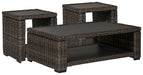 Grasson Lane Outdoor Occasional Table Set - Home Furniture And More (Brentwood, MD)