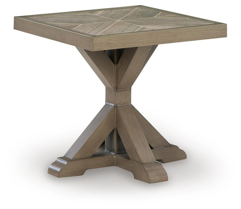 Laguna Heights Outdoor End Table - Home Furniture And More (Brentwood, MD)