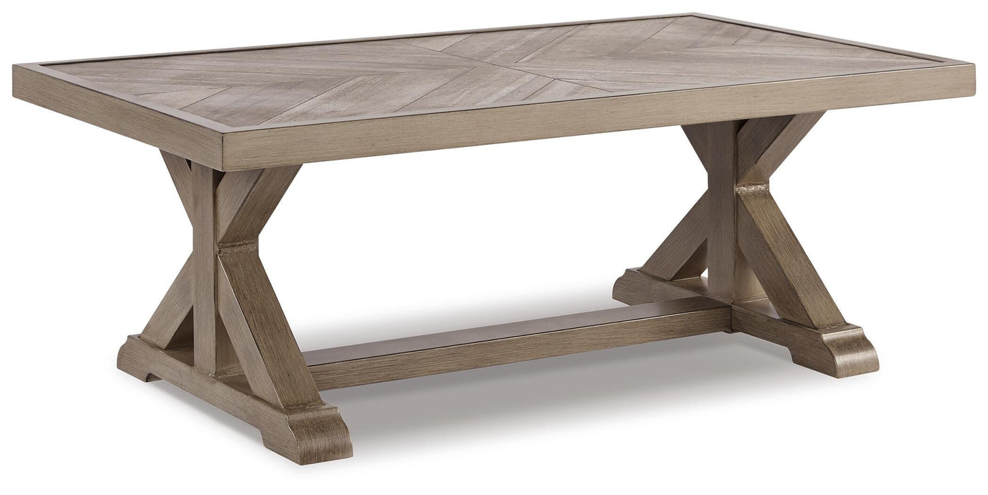 Beachcroft Beachcroft Nuvella Sofa with Coffee and End Table - Home Furniture And More (Brentwood, MD)