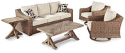 Beachcroft Outdoor Seating Set - Home Furniture And More (Brentwood, MD)