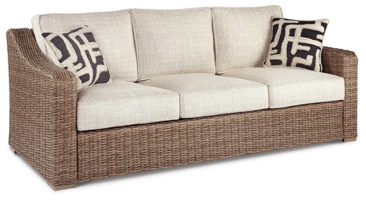 Beachcroft Beachcroft Nuvella Sofa with Coffee and End Table - Home Furniture And More (Brentwood, MD)