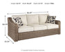 Beachcroft Outdoor Seating Set - Home Furniture And More (Brentwood, MD)
