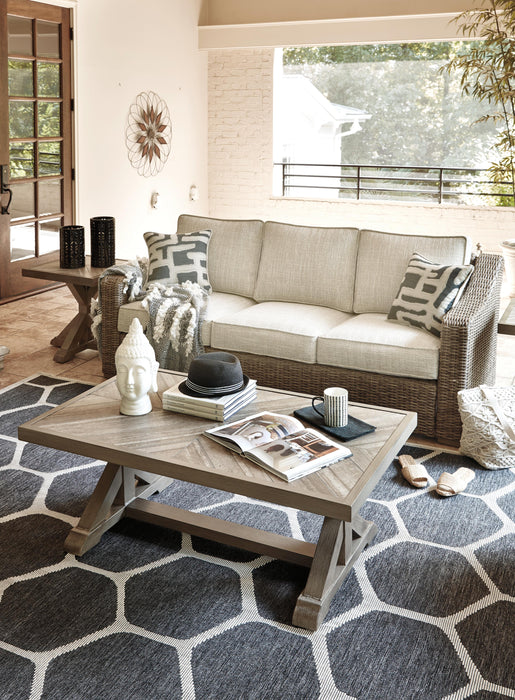 Beachcroft Beachcroft Nuvella Sofa with Coffee and End Table - Home Furniture And More (Brentwood, MD)