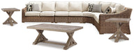 Beachcroft Outdoor Seating Set - Home Furniture And More (Brentwood, MD)