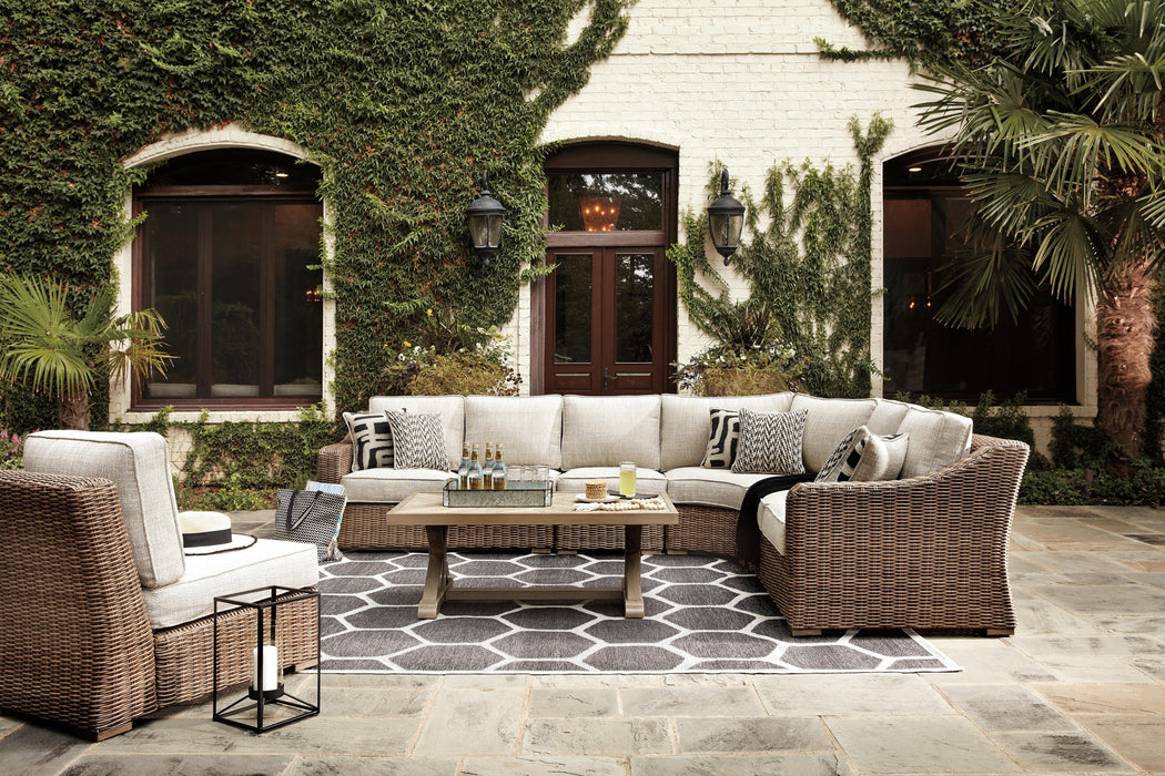 Beachcroft Outdoor Seating Set - Home Furniture And More (Brentwood, MD)