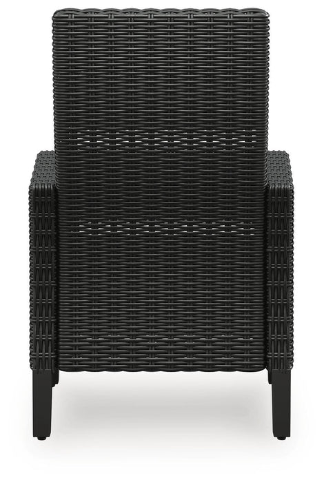 Beachcroft Outdoor Arm Chair with Cushion (Set of 2) - Home Furniture And More (Brentwood, MD)