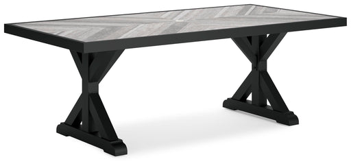 Beachcroft Outdoor Dining Table - Home Furniture And More (Brentwood, MD)