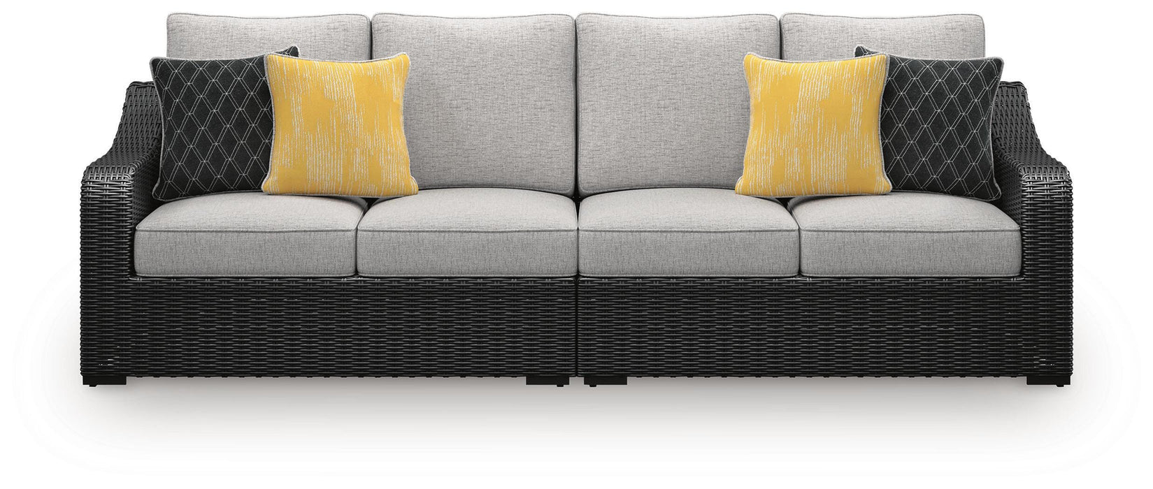 Beachcroft 2-Piece Outdoor Loveseat with Cushion - Home Furniture And More (Brentwood, MD)