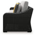 Beachcroft 2-Piece Outdoor Loveseat with Cushion - Home Furniture And More (Brentwood, MD)