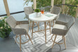 Seton Creek Outdoor Dining Package - Home Furniture And More (Brentwood, MD)