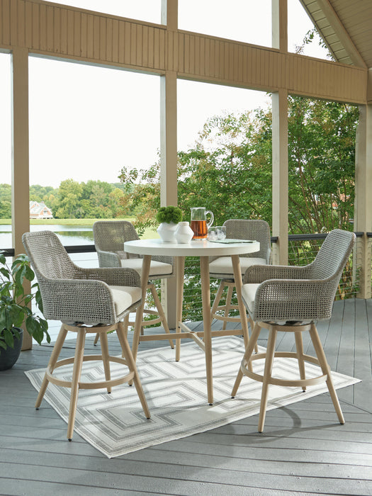 Seton Creek Outdoor Dining Package - Home Furniture And More (Brentwood, MD)
