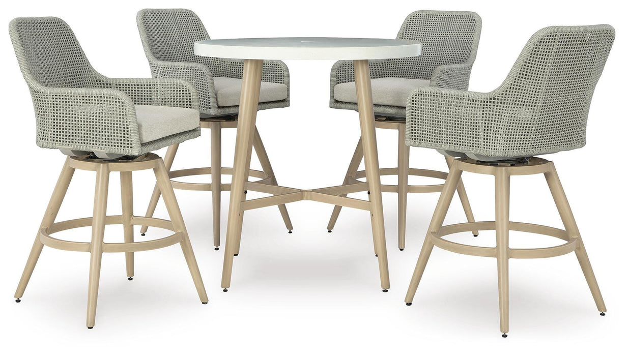 Seton Creek Outdoor Dining Package - Home Furniture And More (Brentwood, MD)
