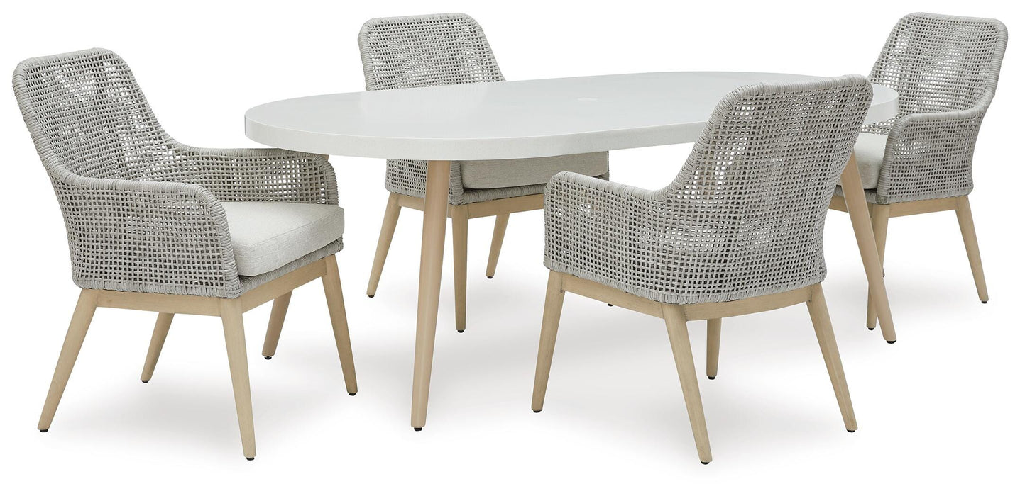 Seton Creek Outdoor Dining Package - Home Furniture And More (Brentwood, MD)