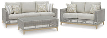 Seton Creek Outdoor Seating Set - Home Furniture And More (Brentwood, MD)