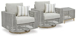 Seton Creek Outdoor Seating Set - Home Furniture And More (Brentwood, MD)