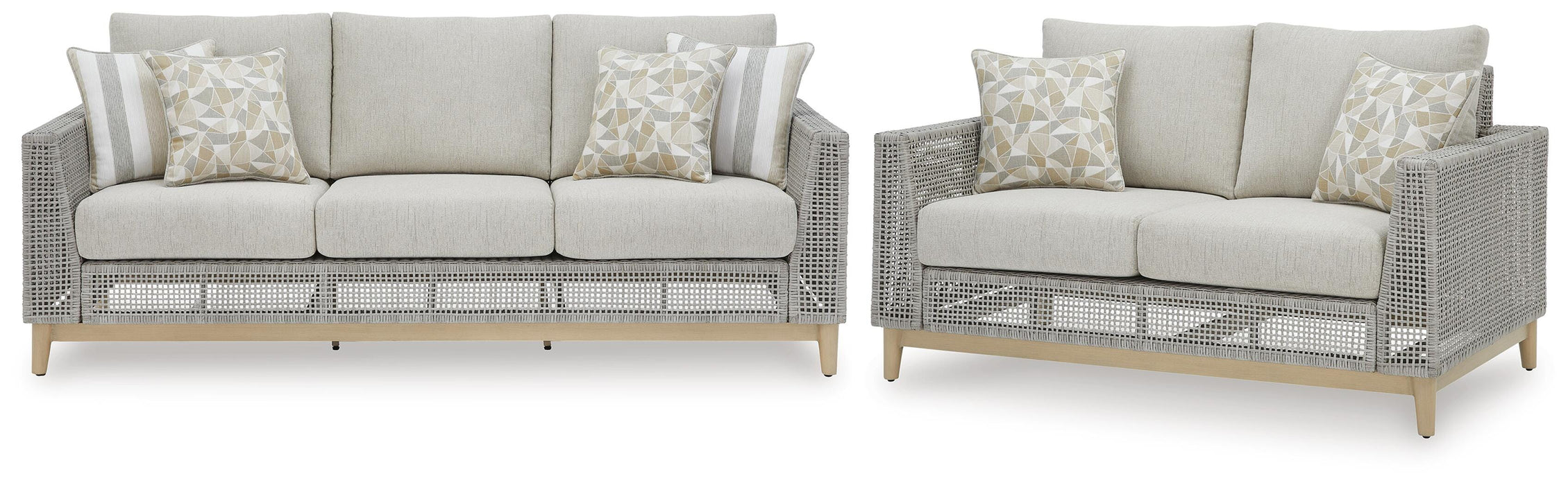 Seton Creek Outdoor Seating Set - Home Furniture And More (Brentwood, MD)