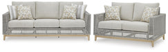 Seton Creek Outdoor Seating Set - Home Furniture And More (Brentwood, MD)