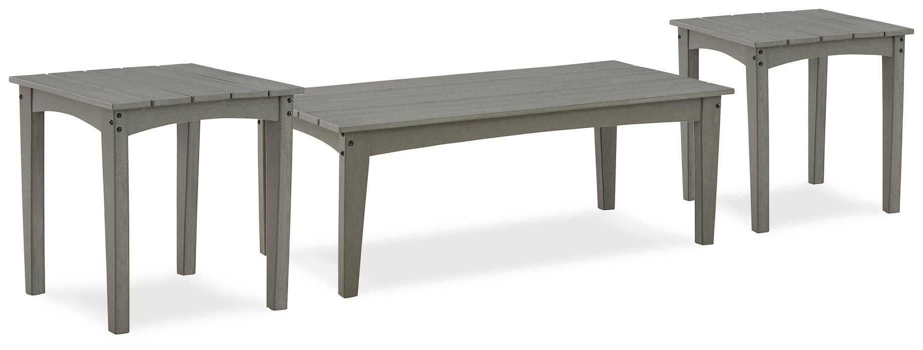 Visola Outdoor Occasional Table Set - Home Furniture And More (Brentwood, MD)