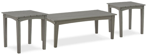 Visola Outdoor Occasional Table Set - Home Furniture And More (Brentwood, MD)