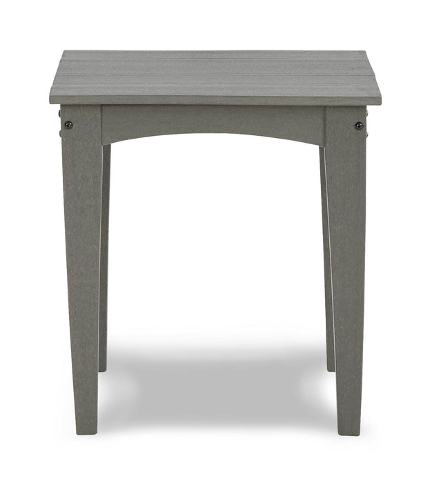 Visola Outdoor Adirondack Chair Set with End Table - Home Furniture And More (Brentwood, MD)