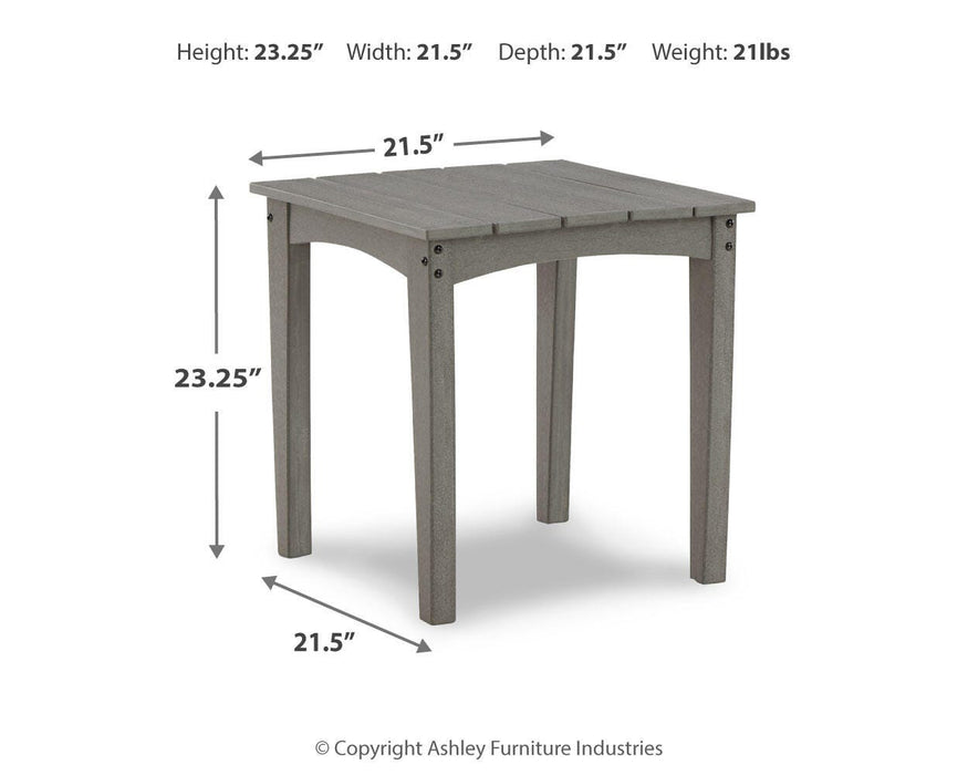 Visola Outdoor Occasional Table Set - Home Furniture And More (Brentwood, MD)