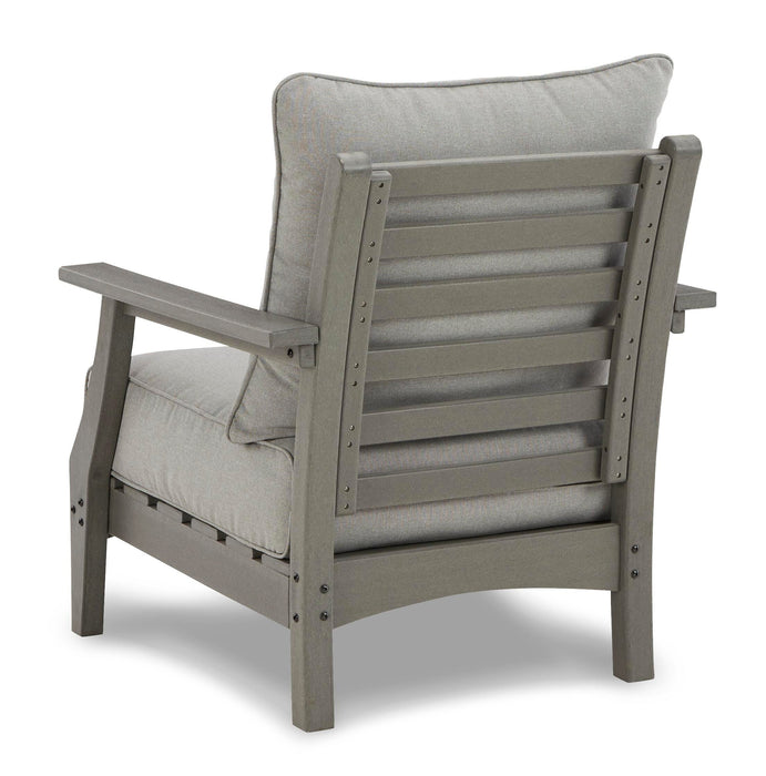 Visola Outdoor Sofa and Loveseat Set - Home Furniture And More (Brentwood, MD)