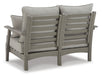 Visola Outdoor Sofa and Loveseat Set - Home Furniture And More (Brentwood, MD)