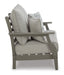 Visola Outdoor Sofa and Loveseat Set - Home Furniture And More (Brentwood, MD)