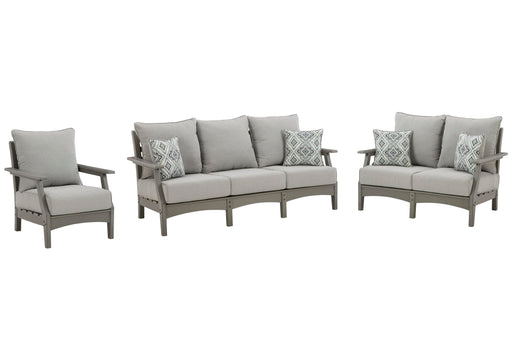 Visola Outdoor Seating Set - Home Furniture And More (Brentwood, MD)