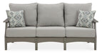 Visola Outdoor Sofa and Loveseat Set - Home Furniture And More (Brentwood, MD)