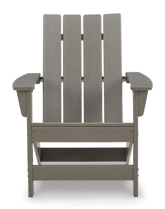 Visola Outdoor Adirondack Chair Set with End Table - Home Furniture And More (Brentwood, MD)