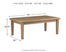 Gerianne Coffee Table - Home Furniture And More (Brentwood, MD)