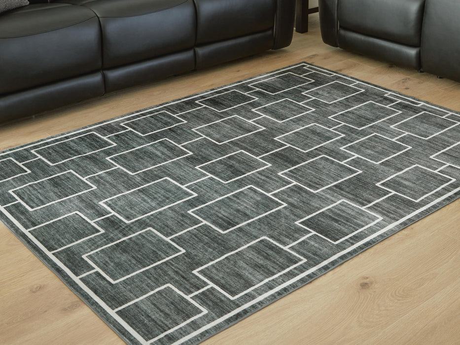 Elderland Washable 5' x 7' Area Rug - Home Furniture And More (Brentwood, MD)