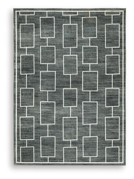 Elderland Washable 5' x 7' Area Rug - Home Furniture And More (Brentwood, MD)