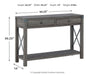 Freedan Sofa/Console Table - Home Furniture And More (Brentwood, MD)