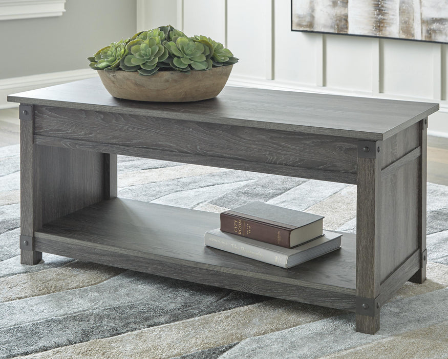 Freedan Lift-Top Coffee Table - Home Furniture And More (Brentwood, MD)