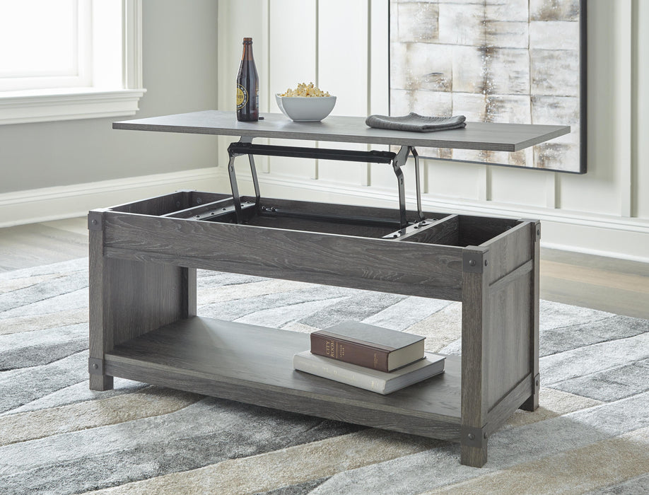 Freedan Lift-Top Coffee Table - Home Furniture And More (Brentwood, MD)