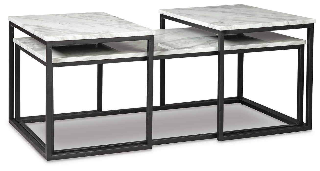 Donnesta Table (Set of 3) - Home Furniture And More (Brentwood, MD)