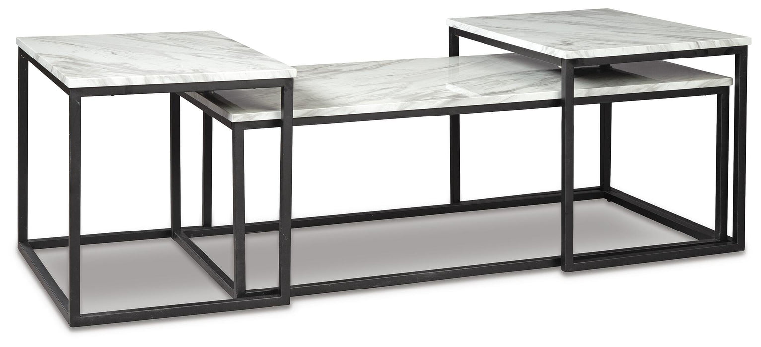 Donnesta Table (Set of 3) - Home Furniture And More (Brentwood, MD)