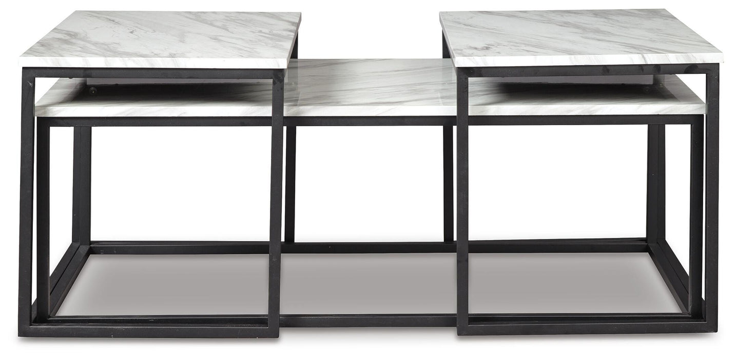 Donnesta Table (Set of 3) - Home Furniture And More (Brentwood, MD)