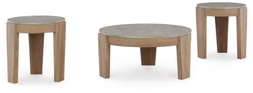 Guystone Table (Set of 3) - Home Furniture And More (Brentwood, MD)