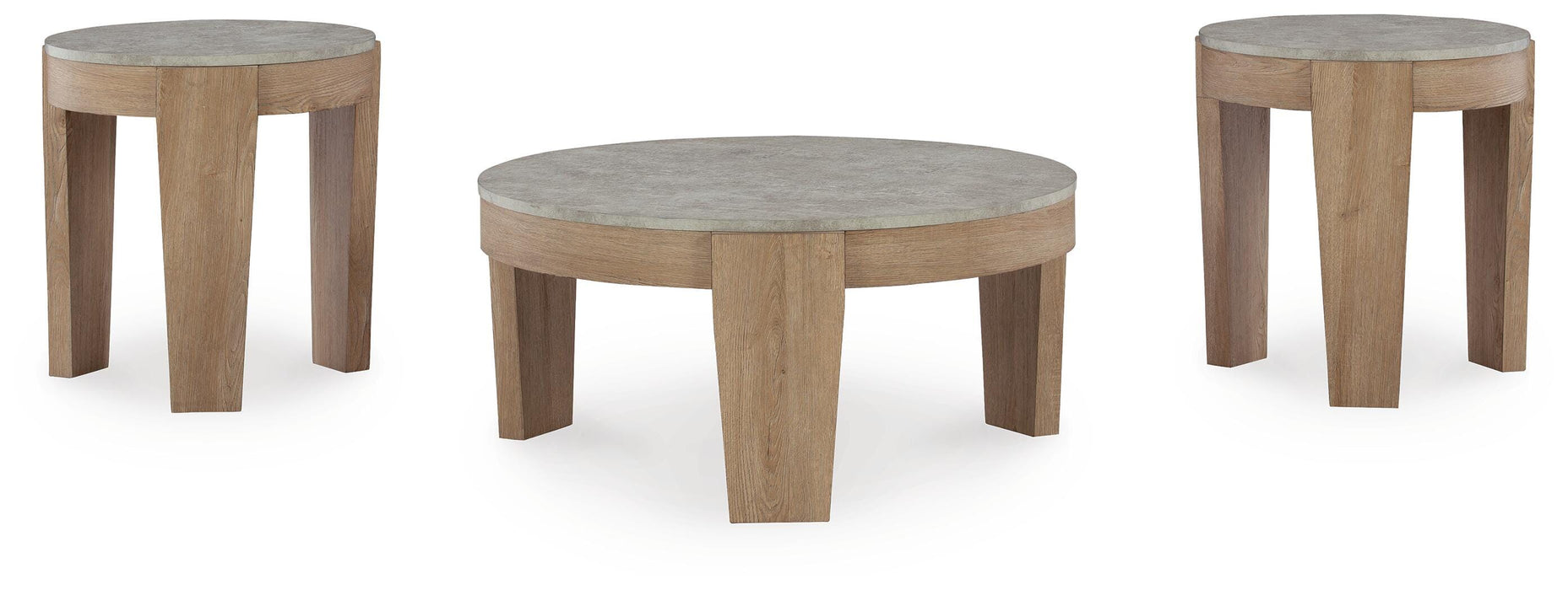 Guystone Table (Set of 3) - Home Furniture And More (Brentwood, MD)
