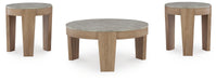 Guystone Table (Set of 3) - Home Furniture And More (Brentwood, MD)